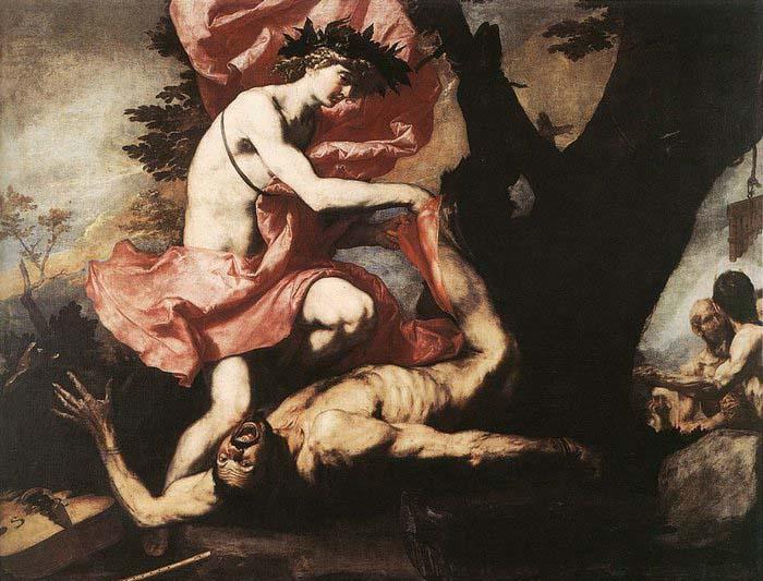 Jusepe de Ribera Apollo Flaying Marsyas